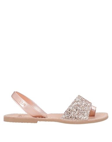 Ria Toe Strap Sandals In Copper