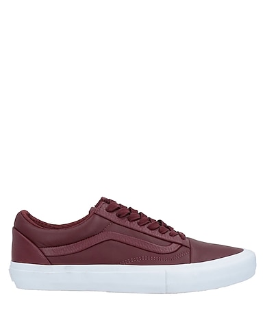 VANS Sneakers Burgundy Soft Leather