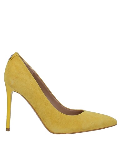 GUESS Court Yellow Soft Leather