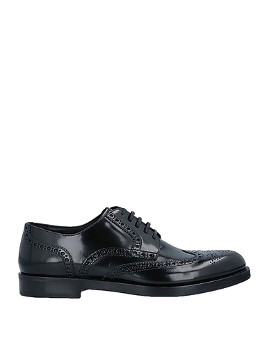 DOLCE&GABBANA Laced shoes Black 100% Calfskin