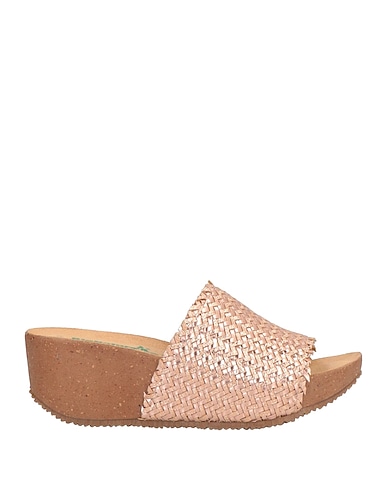 BIONATURA® Mules and clogs Rose gold Soft Leather