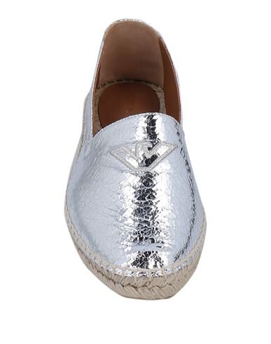 Emporio Armani Espadrilles In Silver