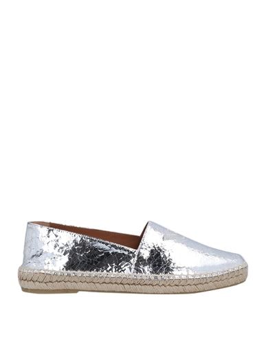 Emporio Armani Espadrilles In Silver