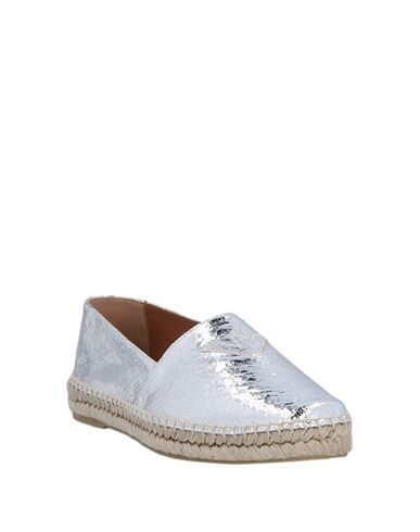 Emporio Armani Espadrilles In Silver