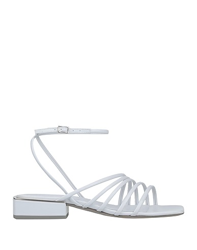 VIC MATIĒ Sandali Bianco Pelle