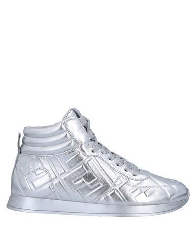 fendi silver sneakers