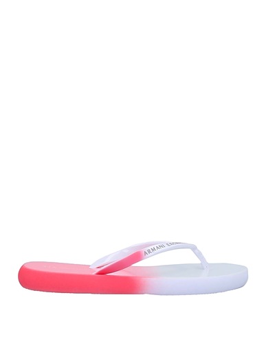 ARMANI EXCHANGE Flip flops Pink PVC - Polyvinyl chloride