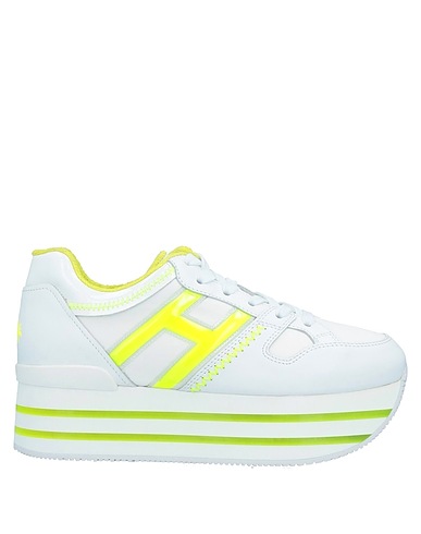 HOGAN Sneakers Yellow Leather