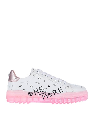APEPAZZA Sneakers White Soft Leather