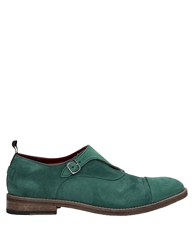 BARRACUDA Loafers Green Leather