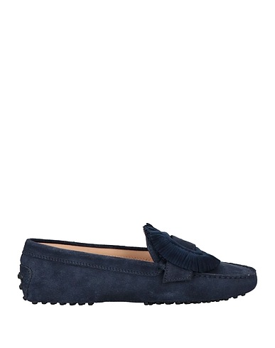 TOD'S Loafers Midnight blue Leather