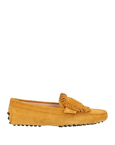 TOD'S Mokassins Senf Leder