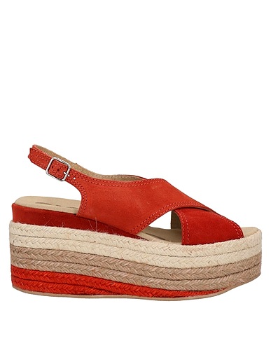 GIOSEPPO Sandals Brick red Leather