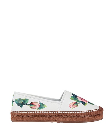 DOLCE&GABBANA Espadrilles White 100% Lambskin