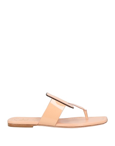 ROGER VIVIER Flip flops Beige Leather