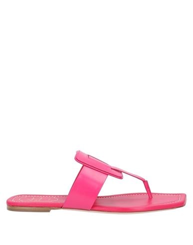 Roger Vivier Toe Strap Sandals In Pink