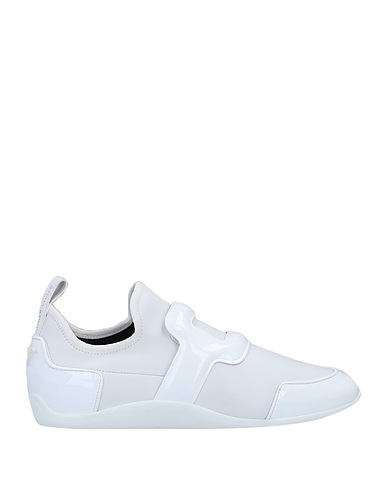 ROGER VIVIER Sneakers White Leather, Rubber