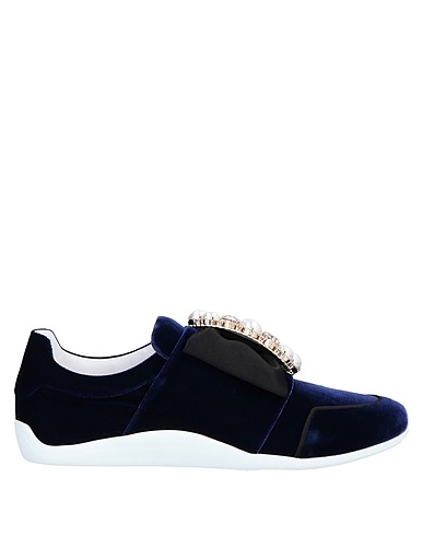 ROGER VIVIER Sneakers Midnight blue Textile fibres