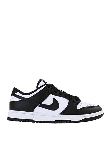 NIKE Sneakers NIKE DUNK LOW Schwarz Leder