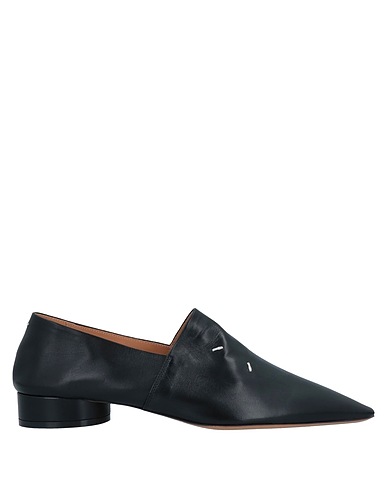 MAISON MARGIELA Loafers Black Soft Leather
