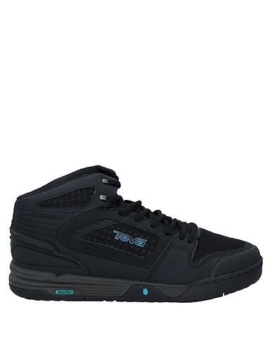 TEVA Sneakers Black Textile fibres, Soft Leather