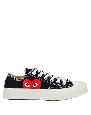 CONVERSE x COMME des GARÇONS PLAY Sneakers Nero Fibre tessili