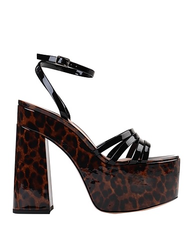 GIANVITO ROSSI Sandals Black Leather
