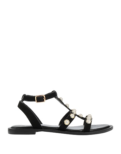 HADEL Sandals Black Leather