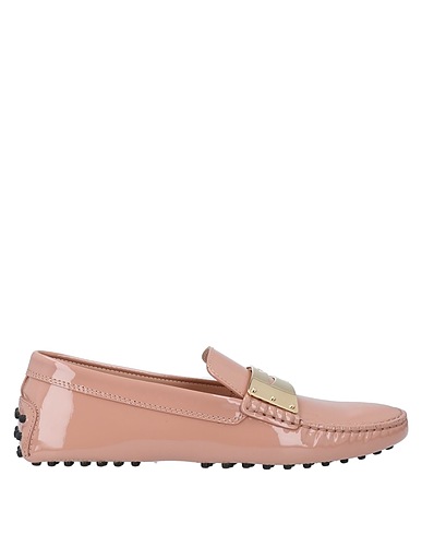 TOD'S Loafers Blush Leather