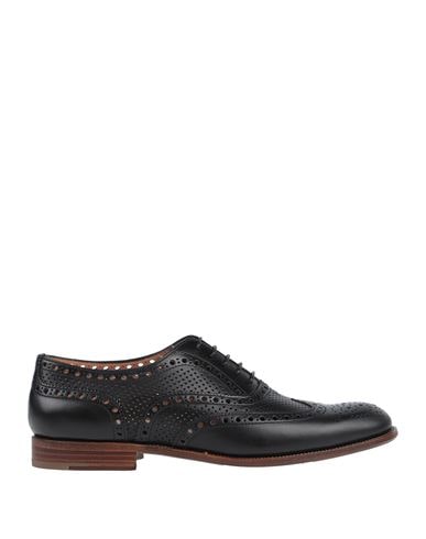 Church's Woman Lace-up Shoes Black Size 6 Soft Leather