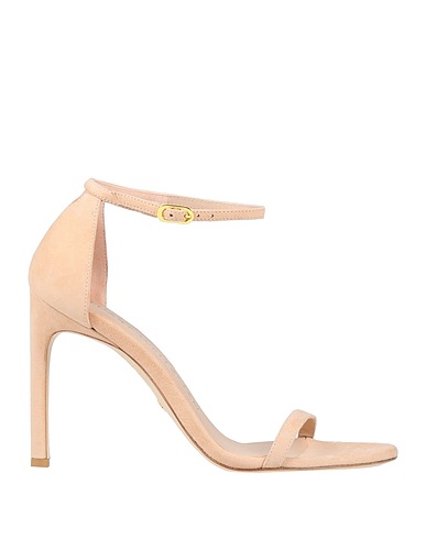 STUART WEITZMAN Sandals Beige Leather