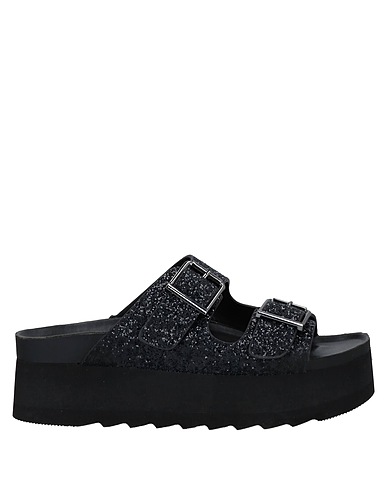 COLORS OF CALIFORNIA Sandals Black Textile fibres