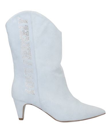 sky blue ankle boots
