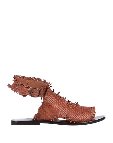 STRATEGIA Sandals Tan Leather