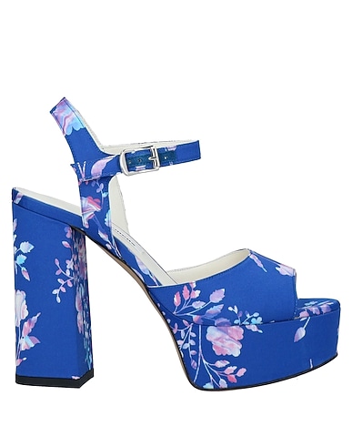 CARMENS Sandals Blue Textile fibers