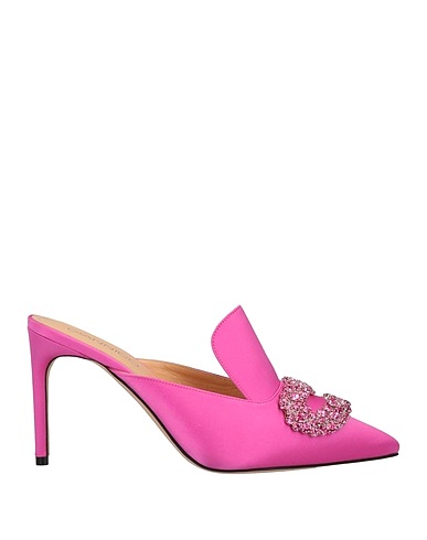 GIANNICO Mule e zoccoli Rosa Fibre tessili