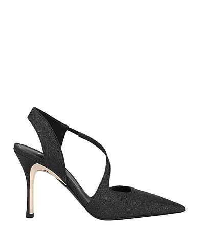 FURLA Pump FURLA CODE SLINGBACK T.90
 Black 60% Polyurethane, 40% Polyamide