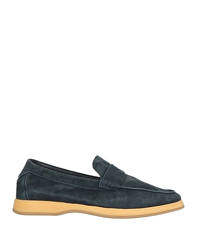 ANDREA VENTURA FIRENZE Loafers Navy Soft Leather