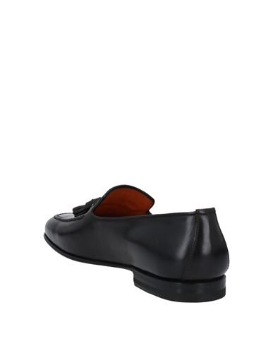 Santoni Loafers In Dark Brown