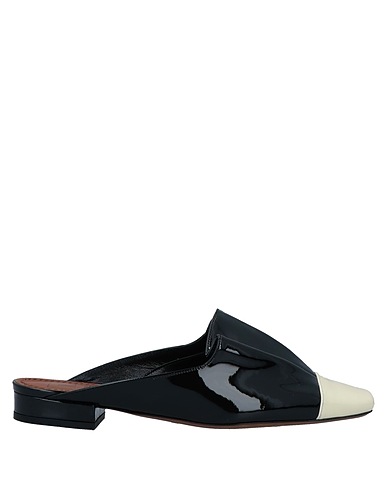 L' AUTRE CHOSE Mules and clogs Black Soft Leather