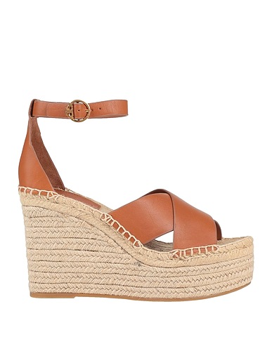 TORY BURCH Espadrilles Camel Soft Leather