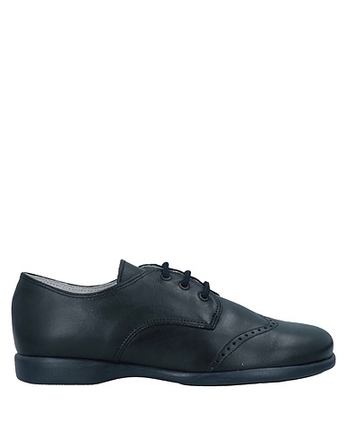 MISTER JERRY Stringate Blu notte Pelle di vitello