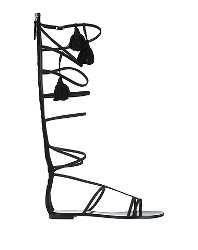 GIUSEPPE ZANOTTI Sandals NERO Soft Leather