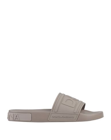 Dolce & Gabbana Sandals In Dove Grey