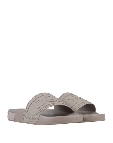 Dolce & Gabbana Sandals In Dove Grey