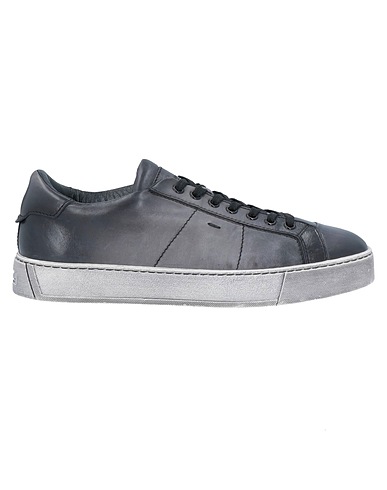 SANTONI Sneakers Nero Pelle