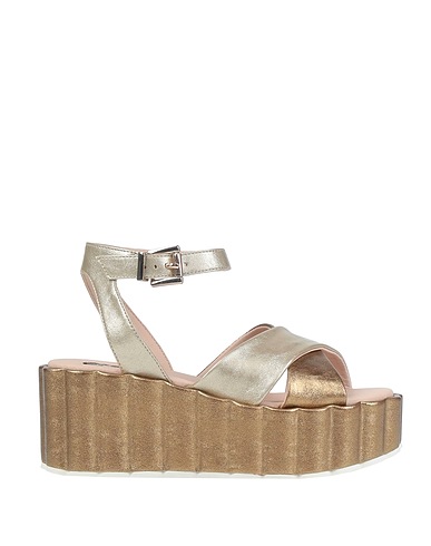 TOSCA BLU Sandals Platinum Leather