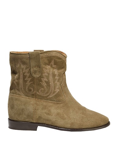 ISABEL MARANT Ankle boot Khaki Calfskin