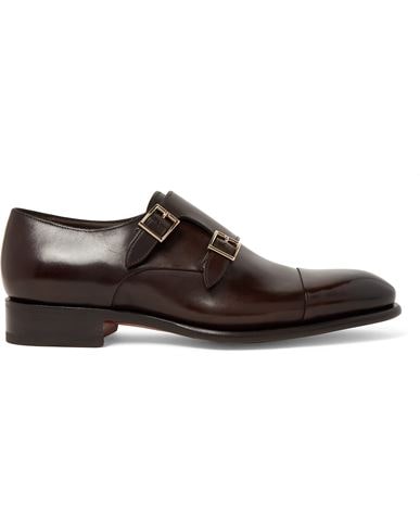 Santoni Loafers In Cocoa