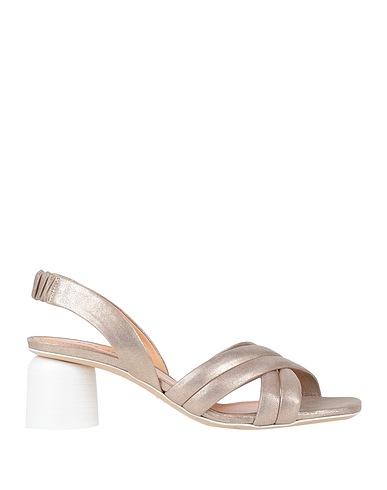 HALMANERA Sandals Platinum Soft Leather